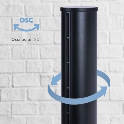 Newteck Ventilador frío Calor Dual 365 Negro,Sin Aspas Newteck Ventilador frío Calor Dual 365 Negro,Sin Aspas